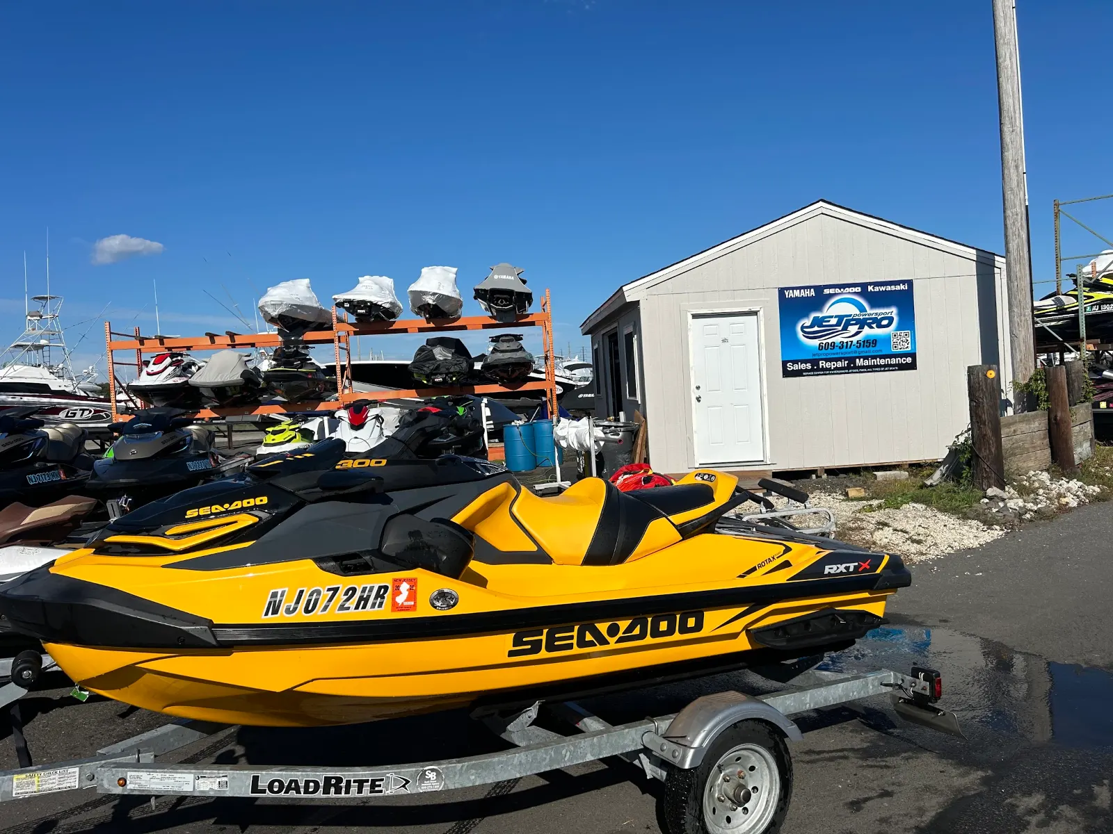 marine powersports repair project by JetPro Powersport in Atlantic City